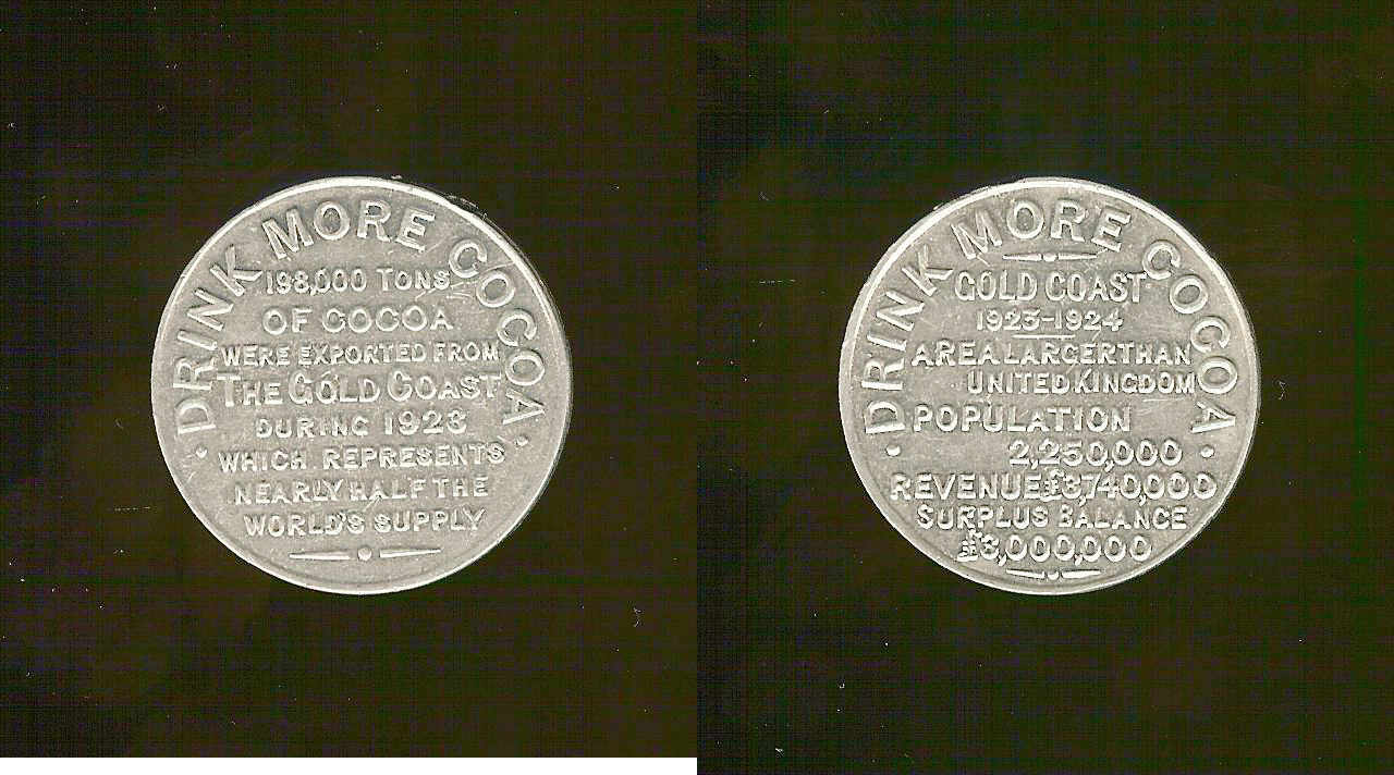 Gold Coast token 1923 Unc